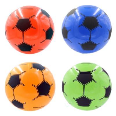 12 inch inflatable soccerball beach balls color assorted factory sale 