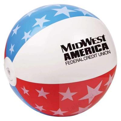 3-tones American Patriotic beach balls 16 inch