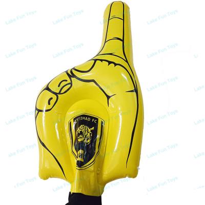 Inflatable Hand Finger |Team Cheering Novelty | Party Blow Up Toy