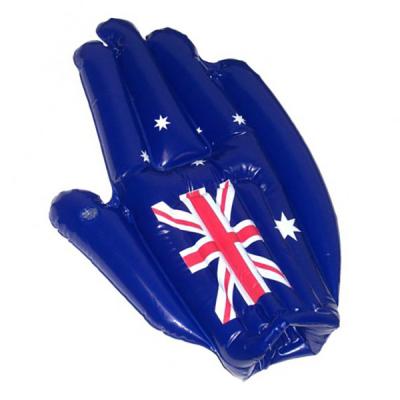 Australian Flag inflatable hand 