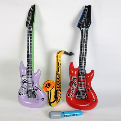 95CM custom inflable guitar with Logo color assorted China manufacturer