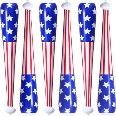 American flag inflatable baseball bat Patriotic Costume Accessories