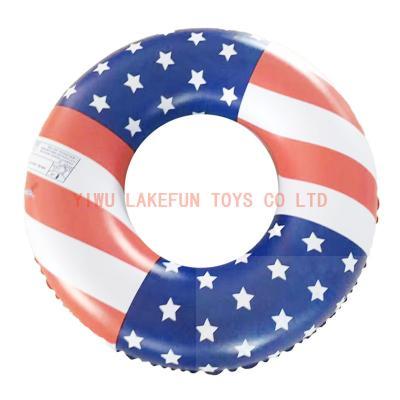 American flag swimmg rings adults patriotic inflatable swimming Pool tubes