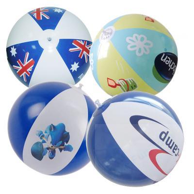 Branded beach balls with logo European standard Factory sale