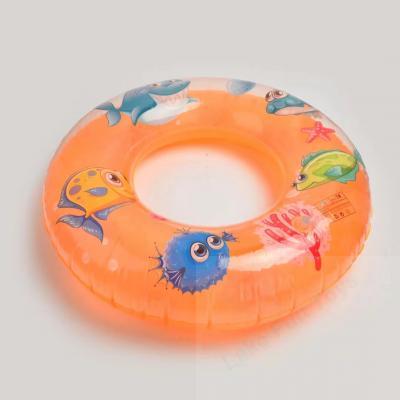 Cartoon swim rings for children color assorted 