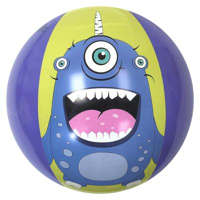 Custom  Monster cartoon beach balls Pool water ball China manufacturer 