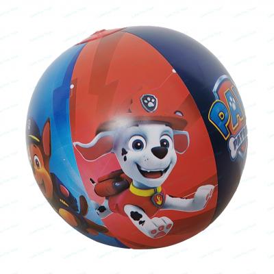 12 inch customized cartoon beach balls for children 