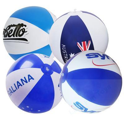 Custom logo branded beach ball China manufacturer 16 inch for promotion