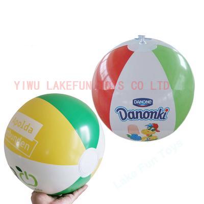 Custom beach balls with logo color assort inflatable balloon manufacturer