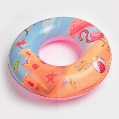Flamingo design swim tubes water rings for children