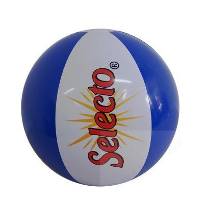 custom branded two-toned beach balls fast delivery