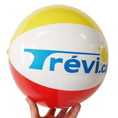 customized 3 tones beach balls fast delivery 