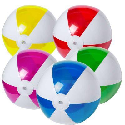 customized logo translucence beach balls for promotion