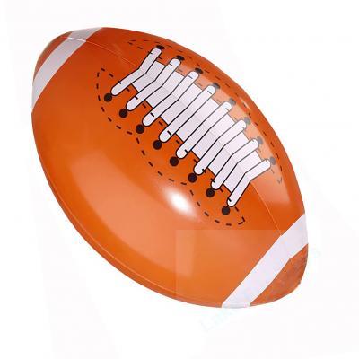 inflatable American football rugby beach ball 16 inch logo branded