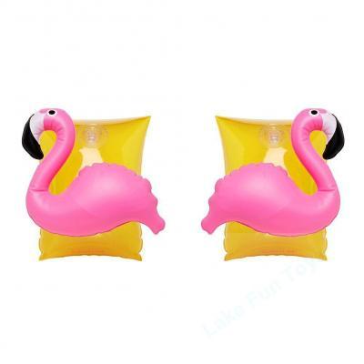 inflatable flamingo arm floats swim armbands one pair 