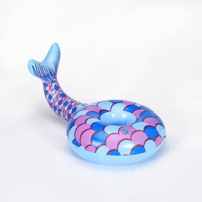 inflatable sea-maid pool drink holder Cup Coasters for party decoration