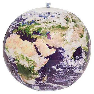 16 inch inflatable world globe earth beach Volleyball for beach party China manufacturer